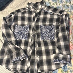 POL oversized flannel. NWOT.